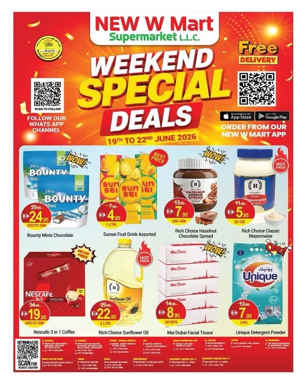 New W Mart Offers Catalog cover page